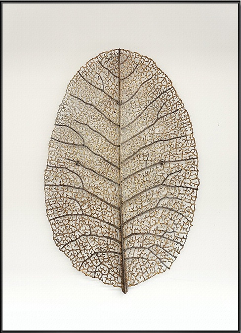 lilili映画 现代叶脉叶子客厅样板间植物现代创意-单品-美间(软装设计