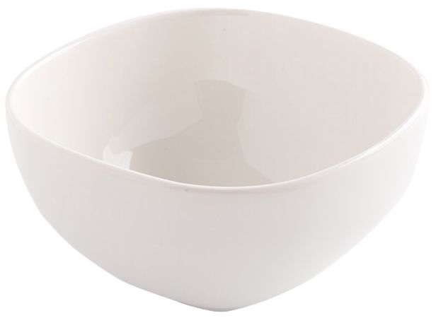 奇居良品 伊杰陶瓷四方泡面碗汤碗米饭碗水果沙拉碗大中小碗 y