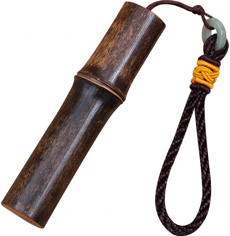 紫竹打火机把玩件 竹制煤油点烟器手工艺品 纯手工文玩收藏把件-单品-