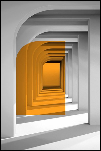 lilili映画 现代走向未来玄关空间延伸建筑客厅艺术喷绘