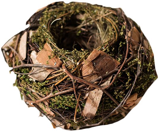 掬涵家居 juhan home 田园天然草藤鸟窝鸟巢鸟屋园林庭院装饰杂货花园