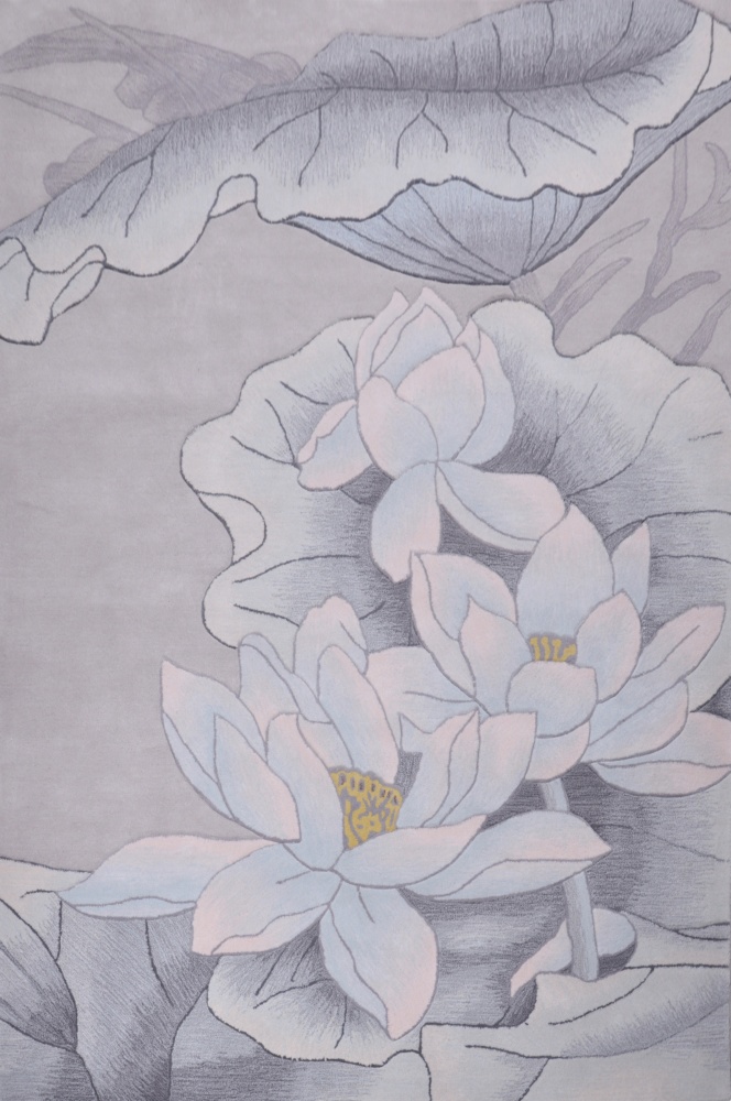 新中式中国风简美美式现代水墨地毯客厅沙发茶几坦卧室床边毯书房