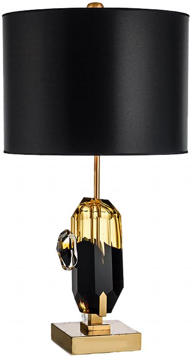 差点艺术 港式轻奢琉璃异形台灯样板房客厅大堂书房软装台灯