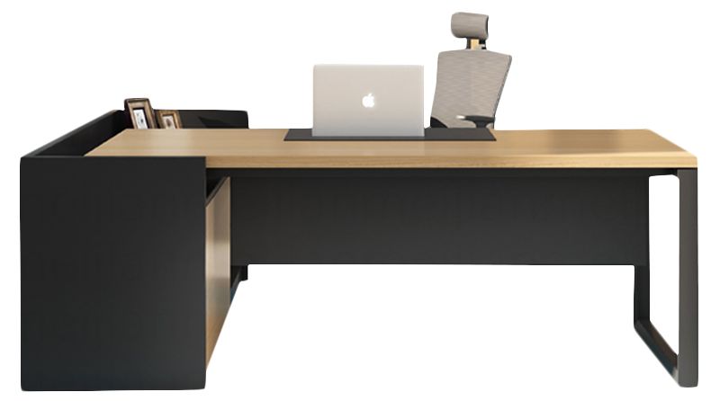 老板桌办公家具板式大班台主管桌经理桌老板办公桌椅-单品-美间（软装设计采购助手）