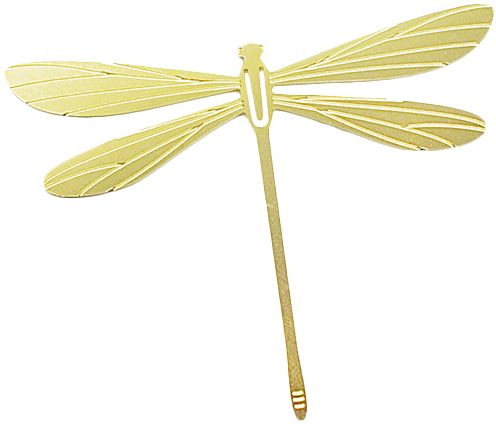 weis金蜻蜓书签中国风金属创意黄铜定制书签古典个性装饰生日礼品