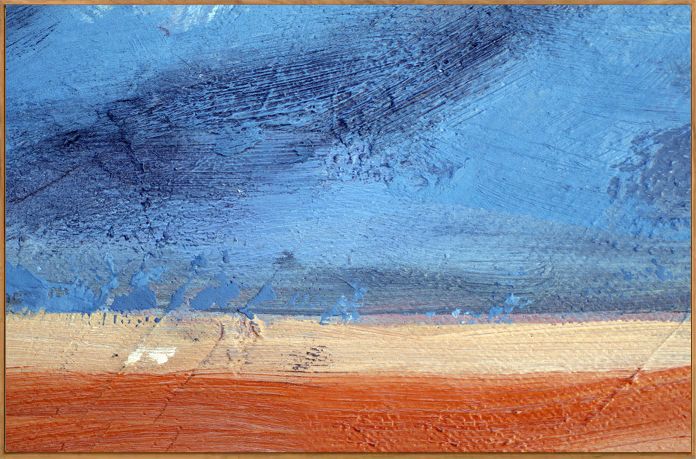 色彩空间 北欧风格现代简约抽象手绘油画 客厅小清新组合画装饰画