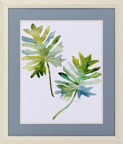 麦田装饰画 厂家 北欧风现代叶子绿色植物系列 客厅 卧室 过道 餐厅