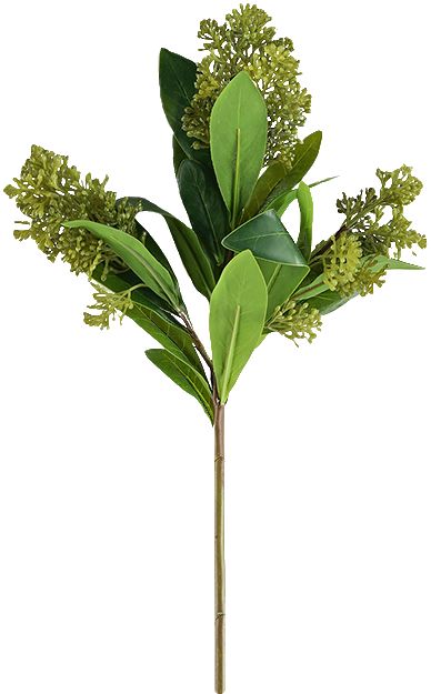 大栗家 北欧仿真树叶绿植叶子装饰 ins风客厅插花 小清新植物摆件