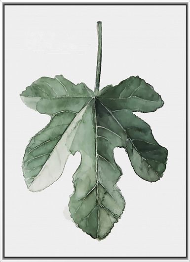 简约现代客厅装饰画夏意沙发背景墙挂画餐厅玄关壁画单幅画过道画