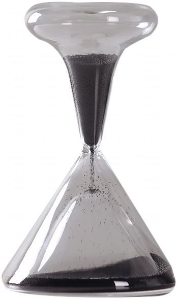 时光沙漏计时器1分钟创意家居展厅酒杯型沙漏小清新装饰礼物摆件