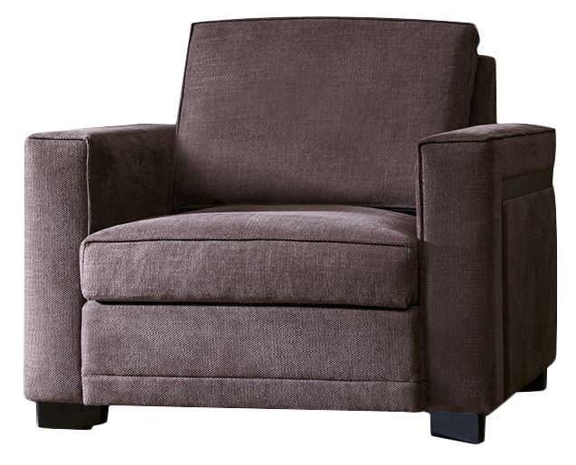 tao源于美国【新品】noble单人沙发 高密海绵填充红褐色客厅沙发