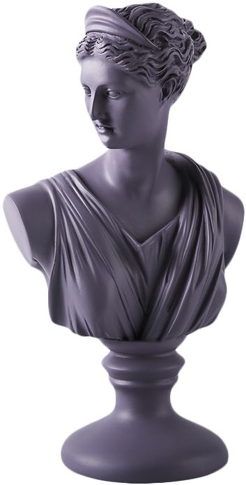 北欧创意家居人物维纳斯雕像石膏摆件大卫月亮女神艺术装饰品摆设