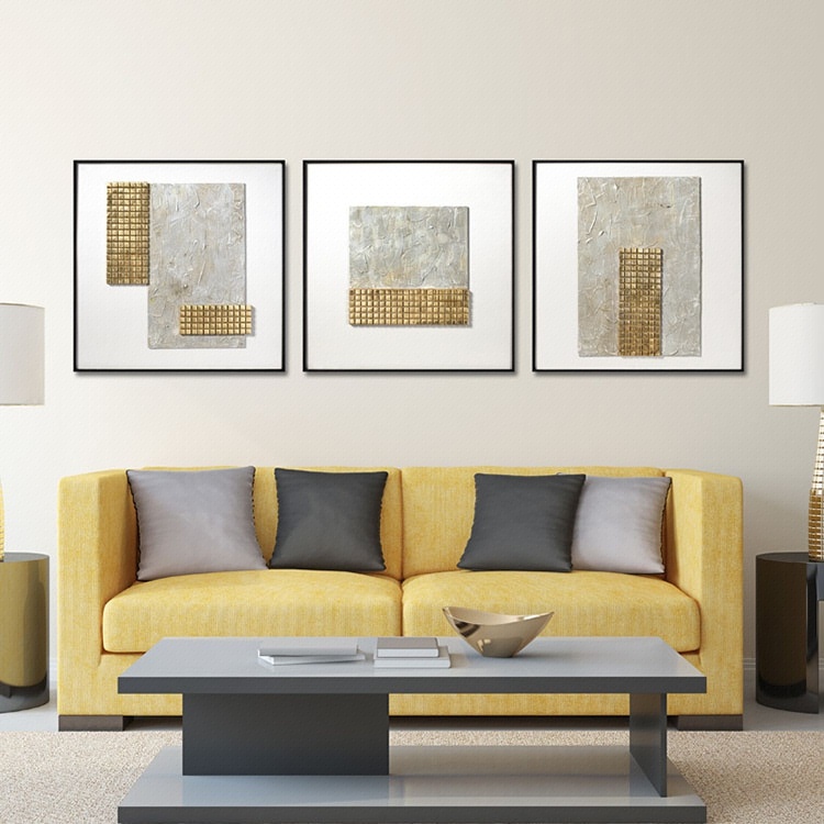田钰艺术空间 简约装饰画 金砖系列-商品-美间(软装设计采购助手)