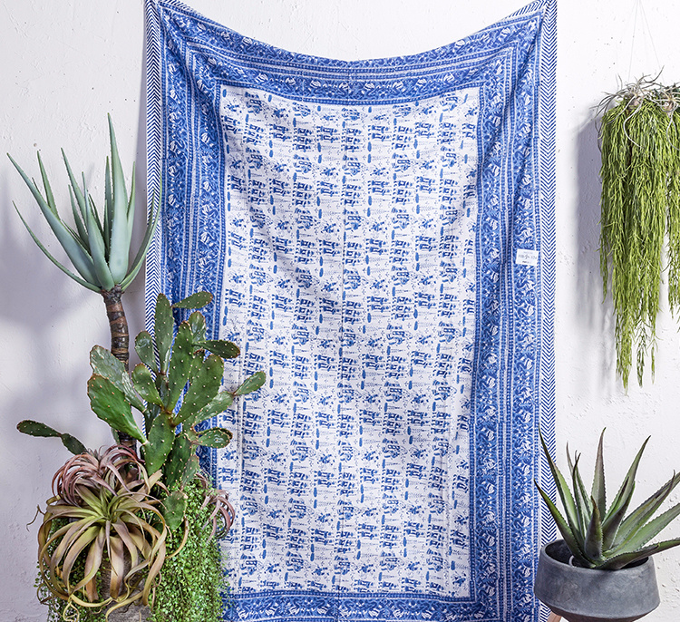 印度进口曼达拉挂布床单沙发巾桌布瑜伽挂毯披肩沙滩布野餐布