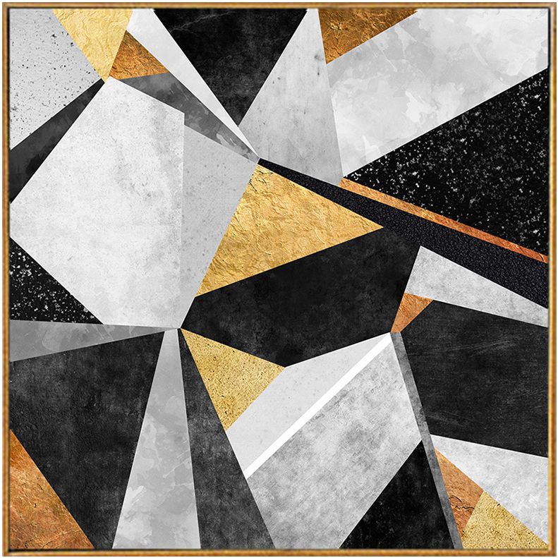 现代简约客厅装饰画北欧色块卧室玄关餐厅抽象艺术风格挂画有框画