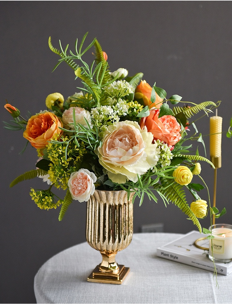 光影艺轩 简约桌花摆件混合花艺系列