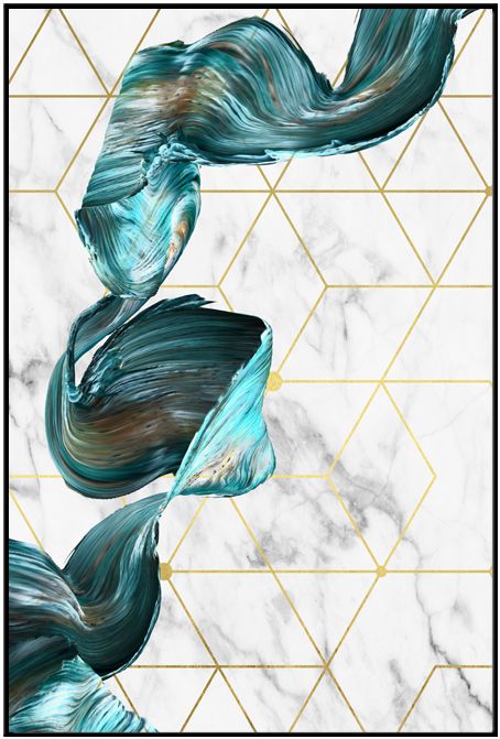 北欧抽象装饰画现代简约客厅挂画时尚大气艺术画玄关画竖版卧室画