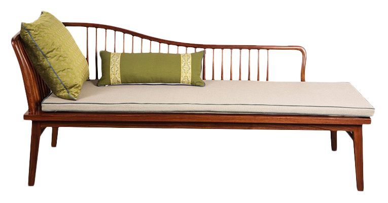 【客厅热卖】格物美人榻 刺猬紫檀 新中式 mdq16813050e1