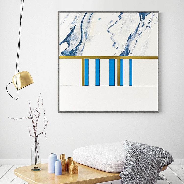 田钰艺术空间 简约装饰画 烟尘系列